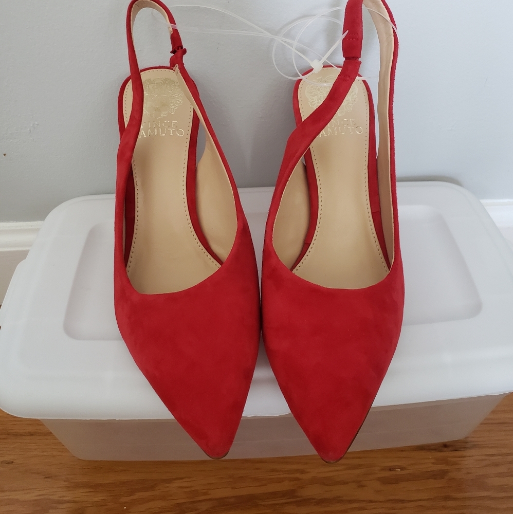 Vince Camuto Suede Heels